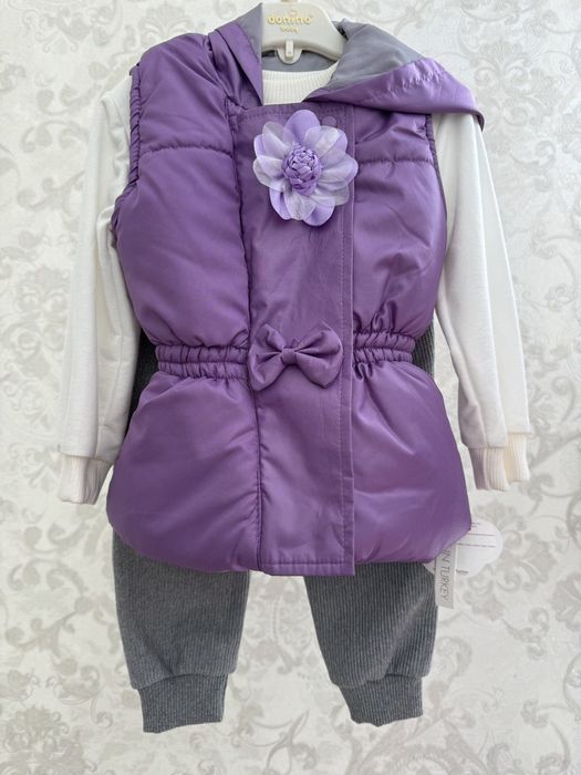 Костюм трійка на дівчинку