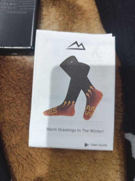 Podgrzewane skarpety powerbank