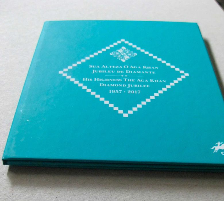 2018  Bloco nº 602  Sua Alteza O Aga Khan c/ Diamante