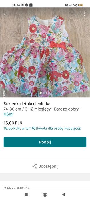 Ubranka 62-86 dla dziewczynki