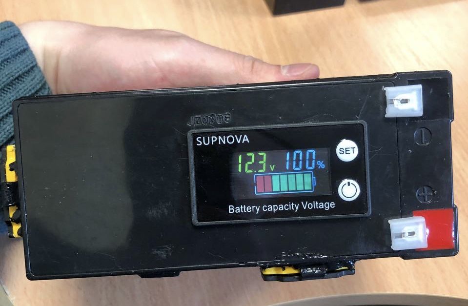 Акумуляторна батарея LiFePO4 12В 7А/год 32700 ДБЖ,UPS, Безперебійник