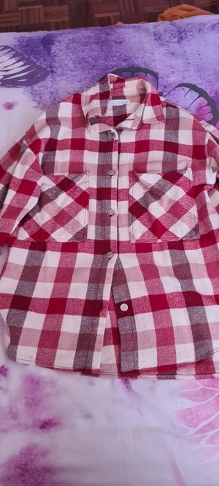 Camisa xadrez 10 anos