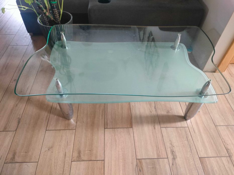 Stolik kawowy szklany