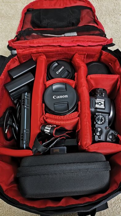 Canon RP + 50mm 1.8 + 35mm 1.8 Macro + 85mm 2.0 Macro