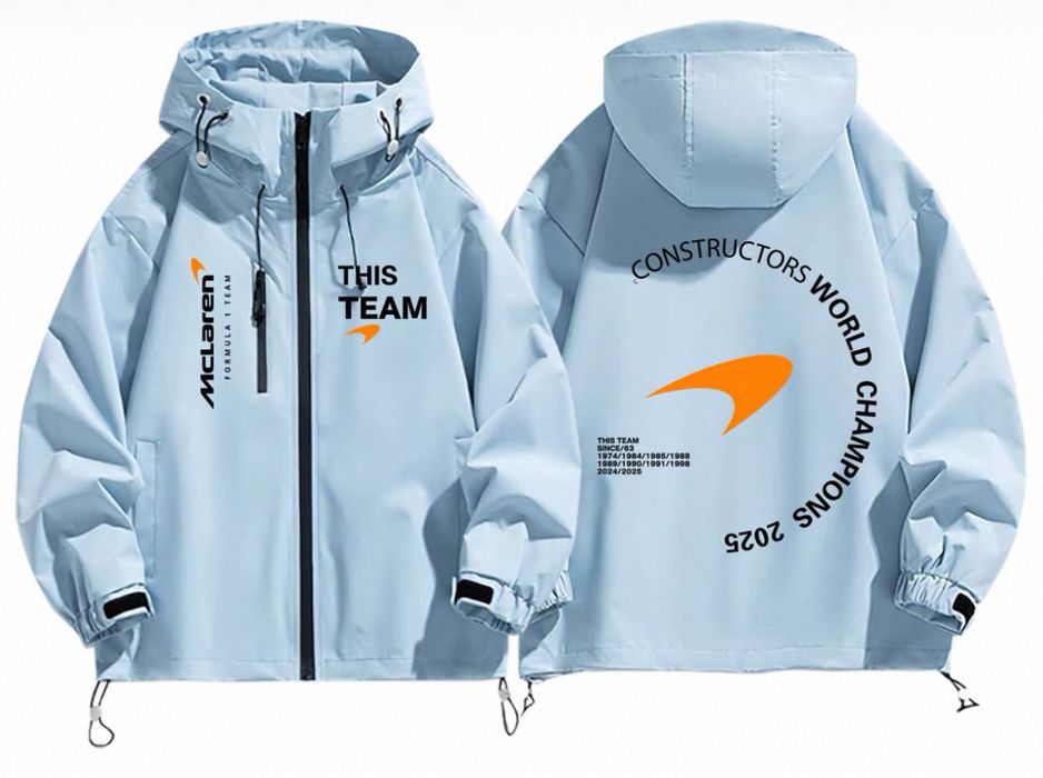 Maclaren F1 Blusao com capucho e zip. Lindissimo