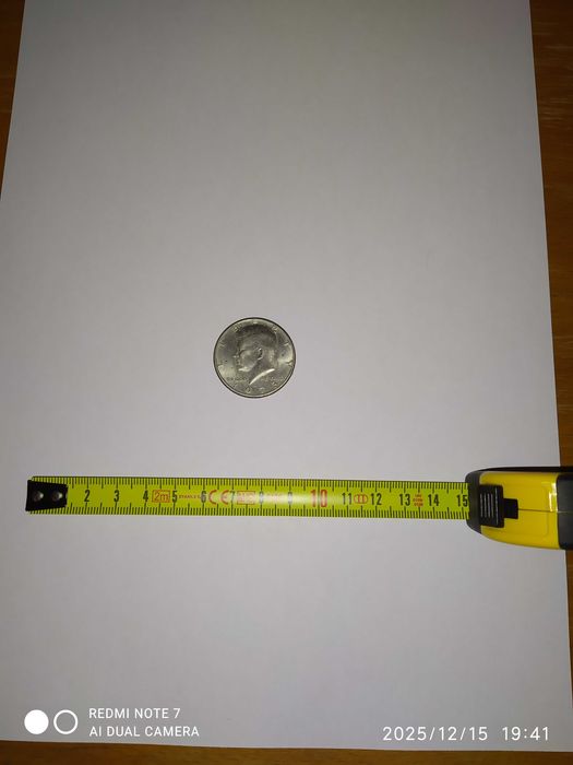## moeda ½ dollar Kennedy Half Dollar 1973 (vintage / america) ##