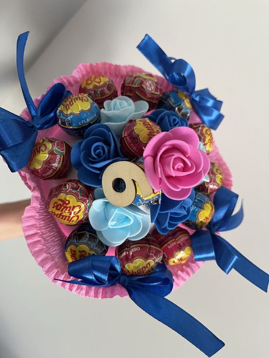 Bukiet z lizakow chupa chups prezent dziecko 18