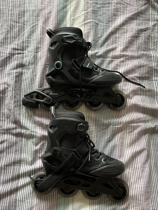 Patins em linha Oxelo Tamanho 37 + Mochila