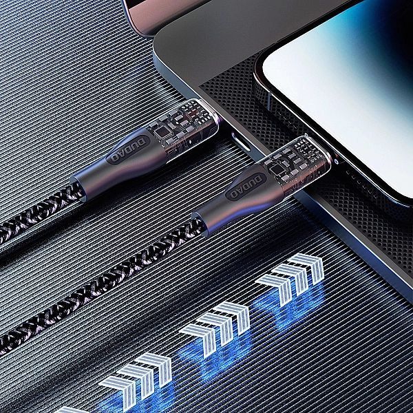 Kabel Dudao L22c Usb-c - Usb-c 120w 1m - szary