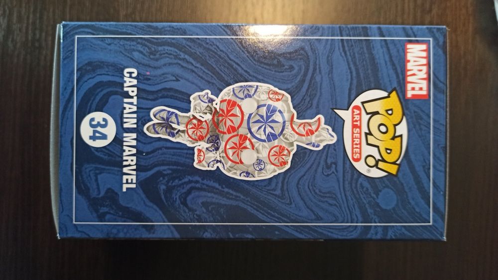 Funko pop Captain Marvel 34 art series