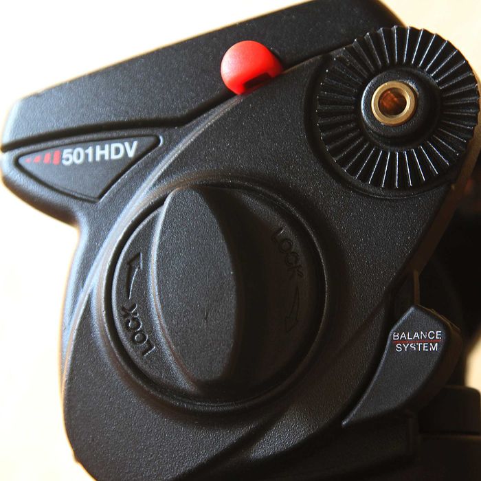 Штатив Manfrotto 525MVB + головка 501HDV + чохол.