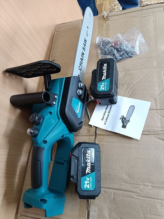Акумуляторна пилка Makita  21 V Акамуляторна  пила ланцюгова