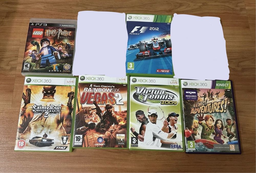 Диски для XBOX та PlayStation лотом