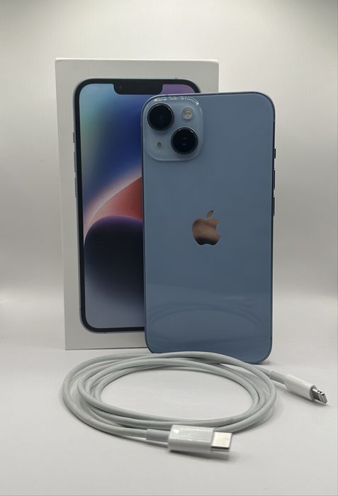 iPhone 14 128GB Niebieski | Bateria 100% | Stan Idealny | Dowód Zakupu