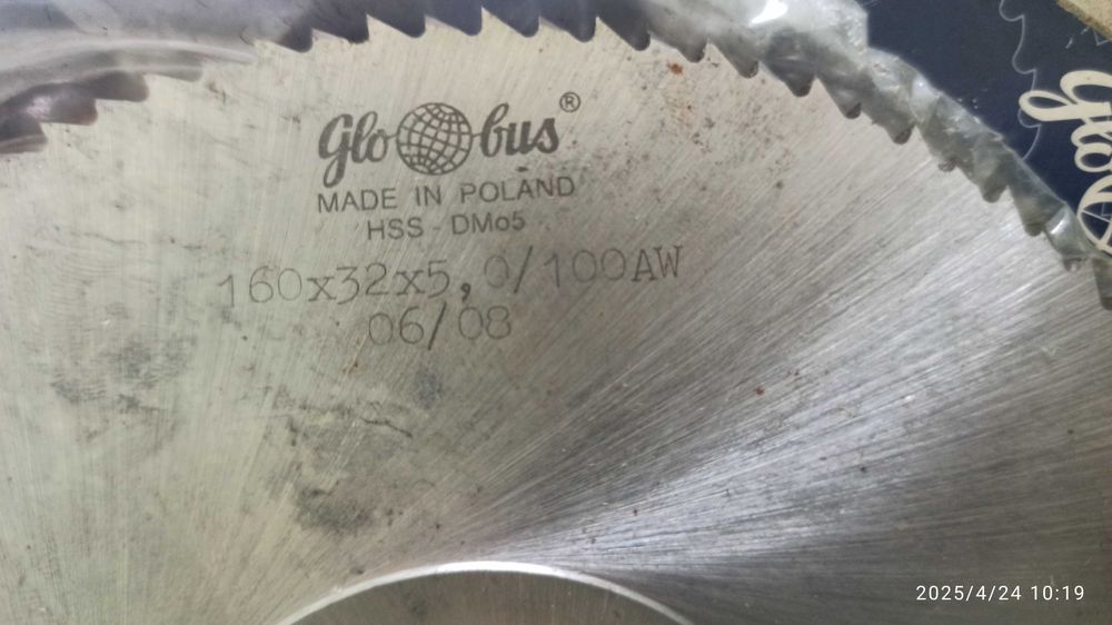 frez piłkowy  globus HSS nowy 160 x 32x 5