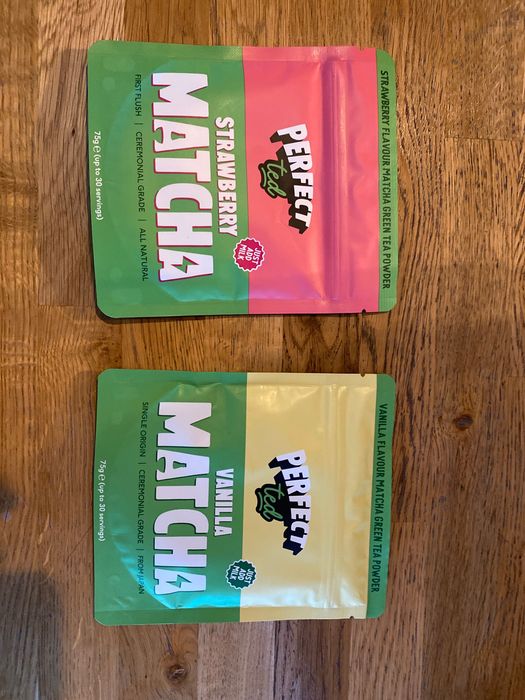 Matcha PERFECT MATCHA strawberry vanilla JAPAN