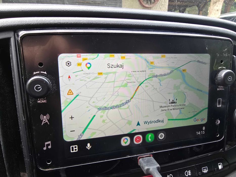 fabryczne Radio 2DIN Fiat Doblo DAIICHI Android Auto Car Play