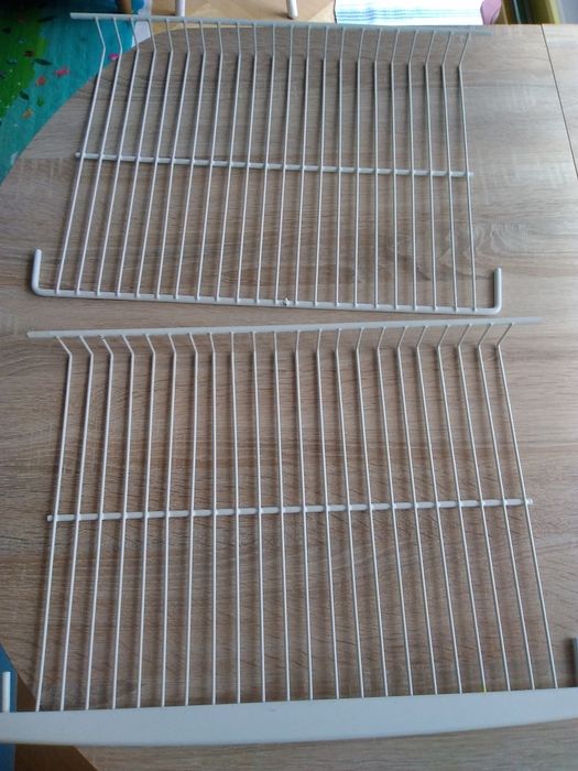Półki 2szt lodówka Whirlpool 48cm cm szerokości