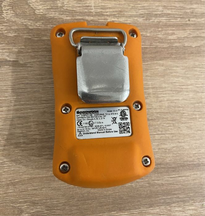 Detektor Jednogazowy - Crowcon CLIP CC-O  / czujnik wykrywacz gazu