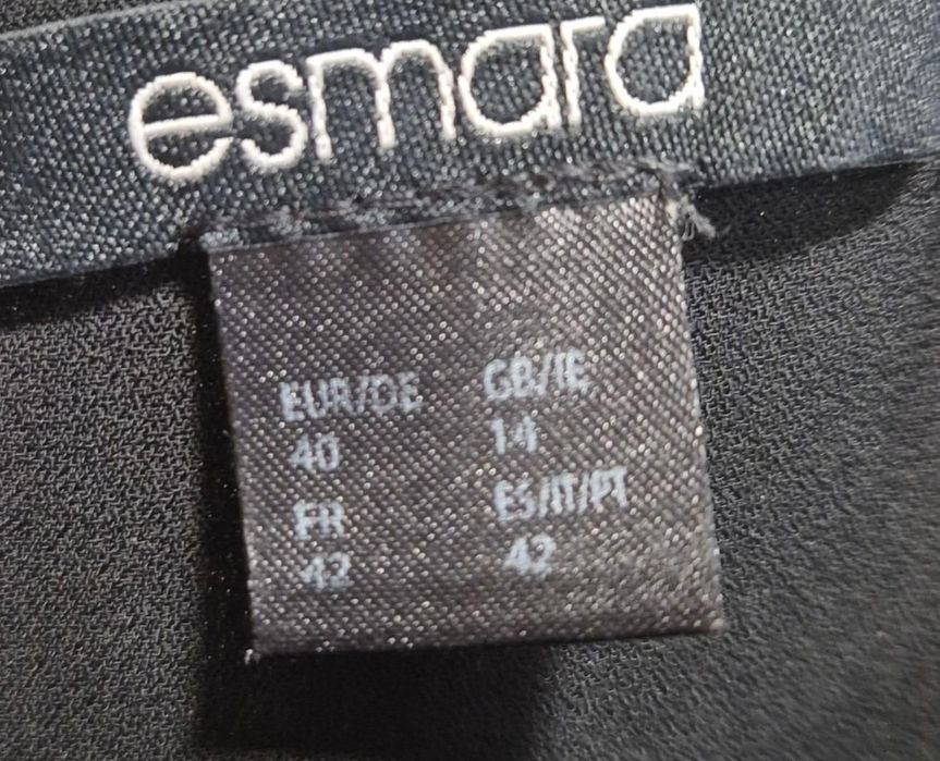 Top Esmara Preto Tam 40