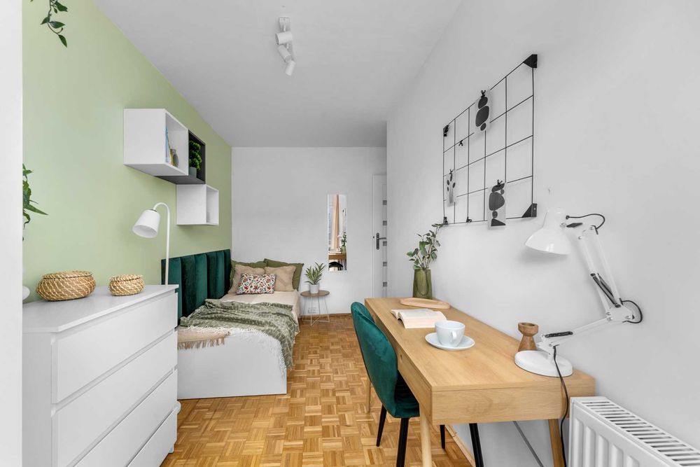 Pokój jednoosobowy z BALKONEM | tramwaj 3 min | Opolska - Prądnik Biały | AGH, UP, PK, UR, UEK - View 2