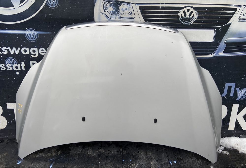 Капот Форд Фокус 2 Рестайл Ford Focus 2 Крышка Сірий Металік 2007-2011