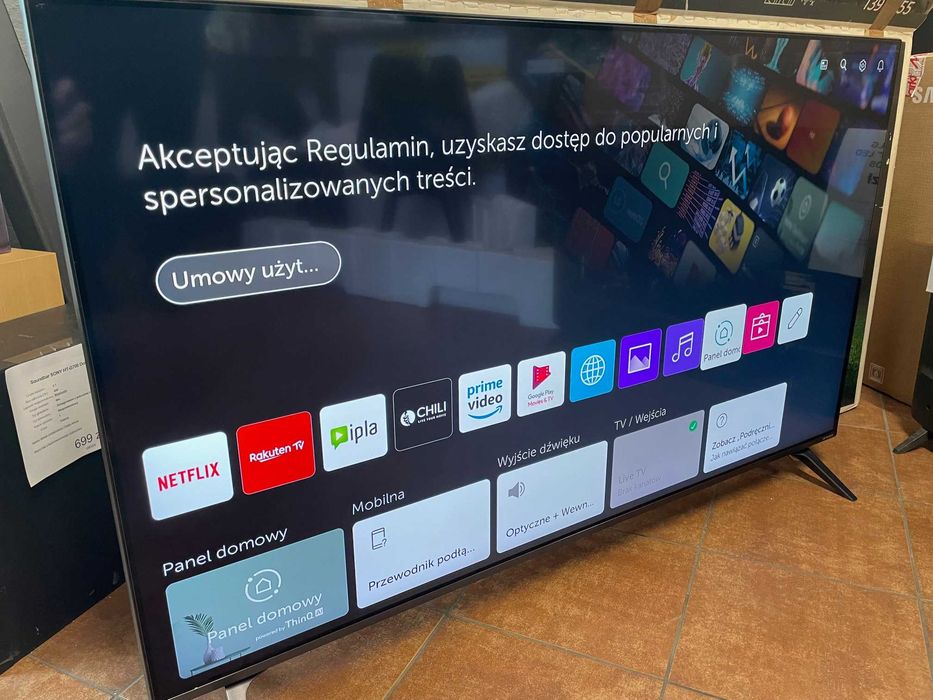 Telewizor LG 55SM8050PLC 55" LED 4K WebOS