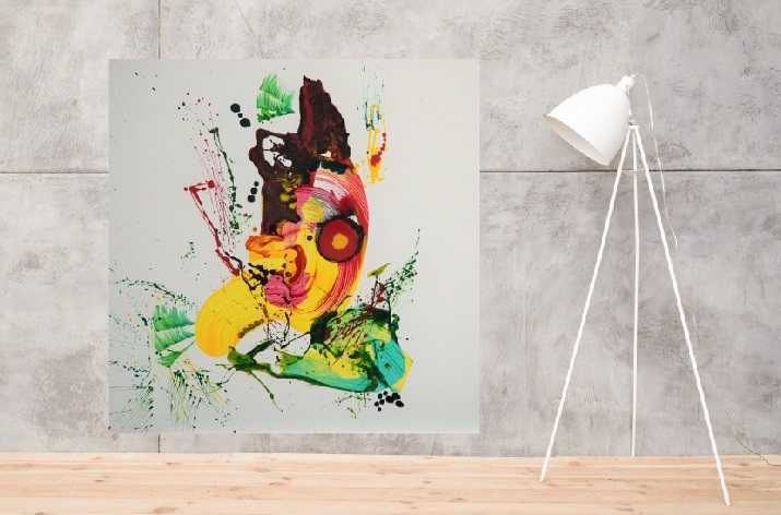 Obraz nowoczesny abstrakcja „DESART.2021” 80cmx80cm