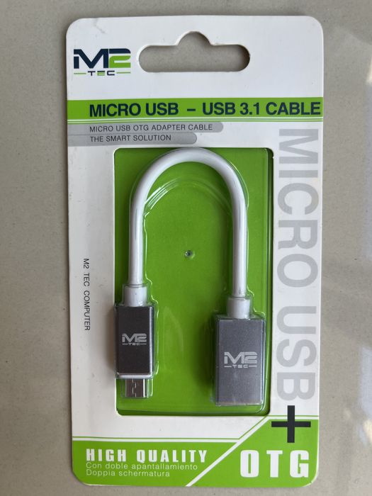 Kabel adapter Micro USB - USB 3.1