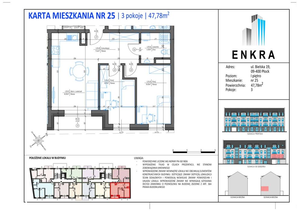 Nowe Mieszkanie- 47,78M2