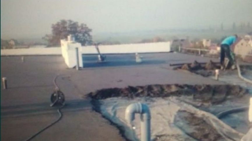 Утеплення дахів,полістиролбетоном.Стяжки підлоги.