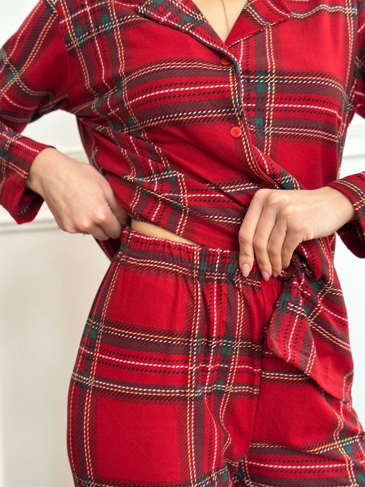 Байкова піжама байковая новогодняя пижама домашний костюм