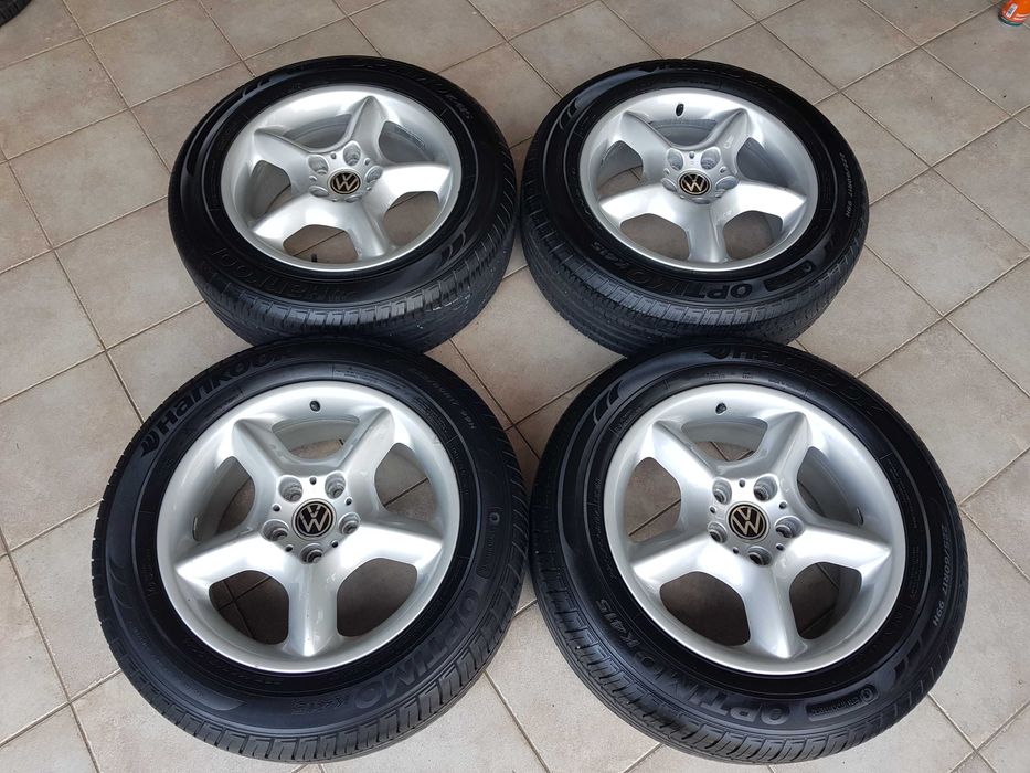 Koła felgi do VW Transportera T5 T6 Caravelle 7,5x17 et40 5x120 opony Hankook 225/60/17 7-7,5mm Multivan