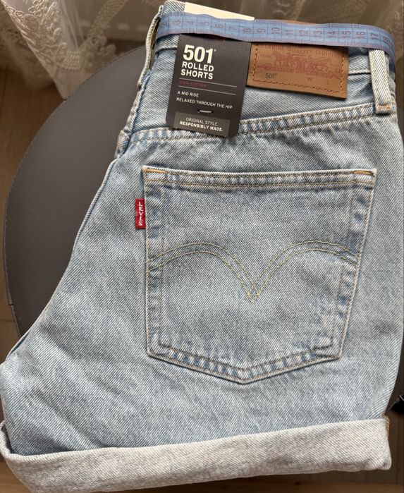 Шорти джинсові жіночі  Levi’s 501