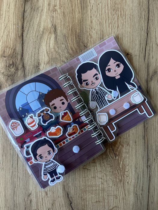 Альбом на липучках Wednesday A6