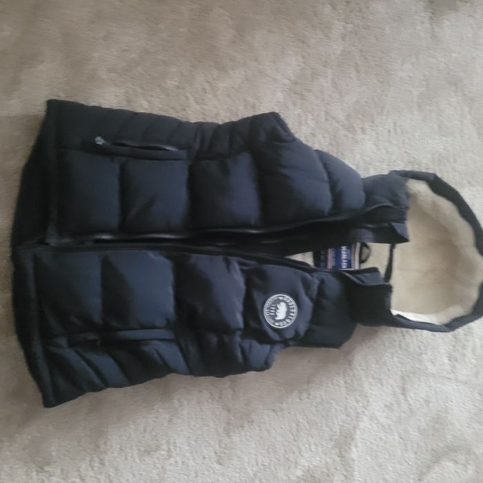 Kamizelka bezrękawnik Soulcal rozmiar 36 granat na misiu