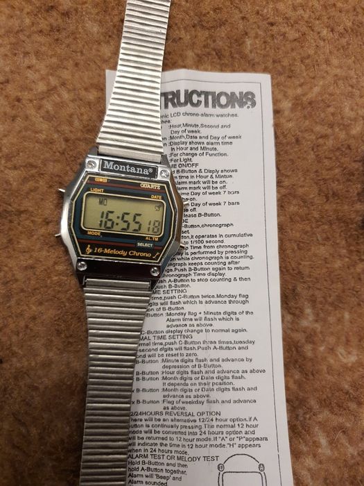 Zegarek męski Montana.