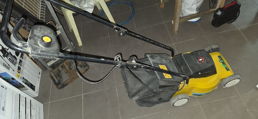 Corta relva electrico, para despachar, 100% operacional