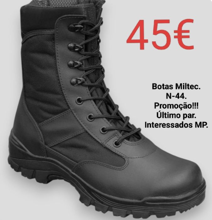 Botas táticas militares