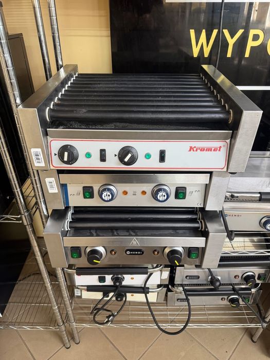 Grille gastronomiczne / opiekacze / roller do hot dogów – różne modele