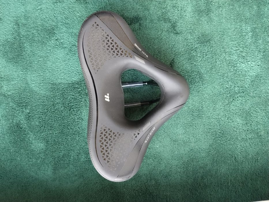 Siodło rowerowe szerokie 2 9cm okazja