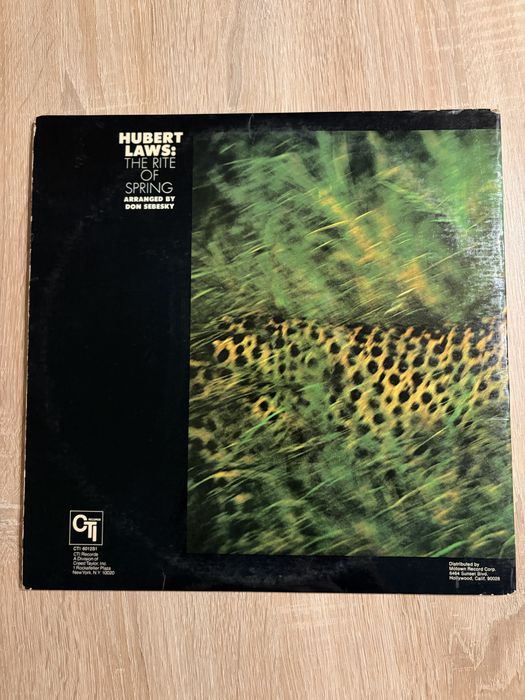 Hubert Laws – The Rite Of Spring USA 1972 VG+