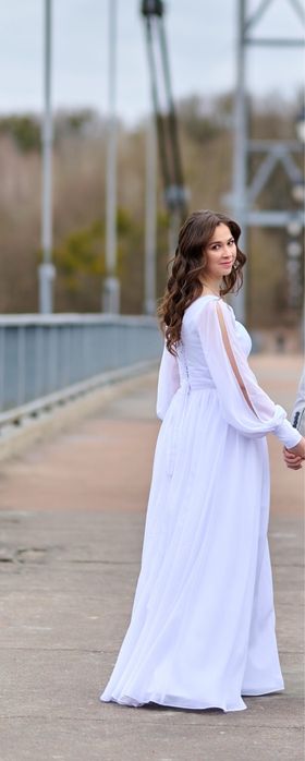сукня весільна біла ніжна романтична