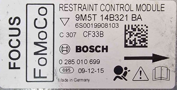 Centralina Airbag 0285010699 - FORD FOCUS II