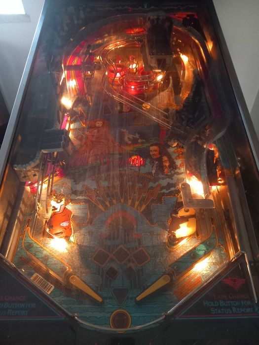 Pinball flippers Dracula