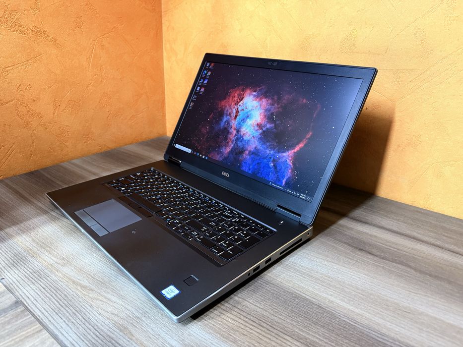 Потужний Dell Precision 7740(i7-9850/16/RTX3000/256/FHD IPS 17.3)