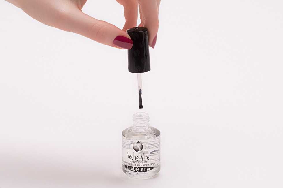 Быстросохнущее верхнее покрытие для лака Seche VITE Dry Top Coat 14 мл