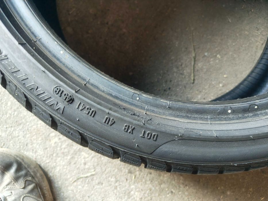 Opony zimowe uzywane 225 40 R18 Pirelli 2018 rok 2 sztuki z34
