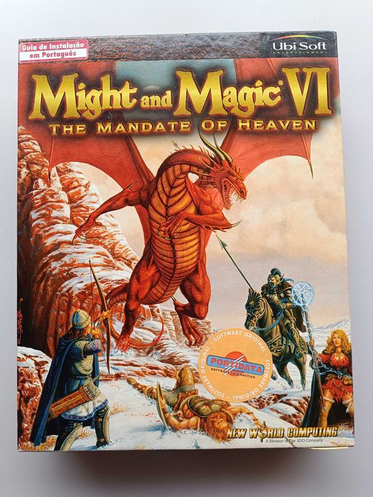 Jogo PC: Might and Magic VI 6 - Praticamente novo, edição colecionador