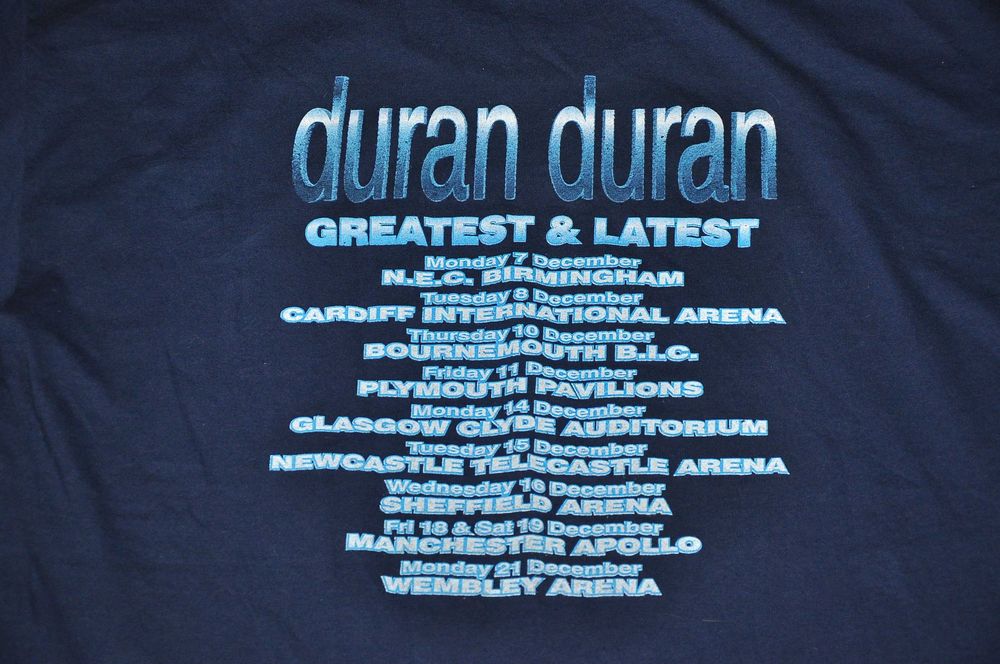 DURAN DURAN - Greatest and Latest TOUR 1998 - Koszulka XL + Gratis CD